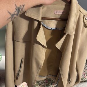 Philosophy Tan Women's Jacket